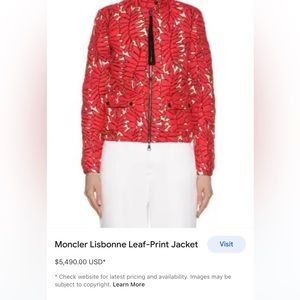 Moncler women jacket size 1